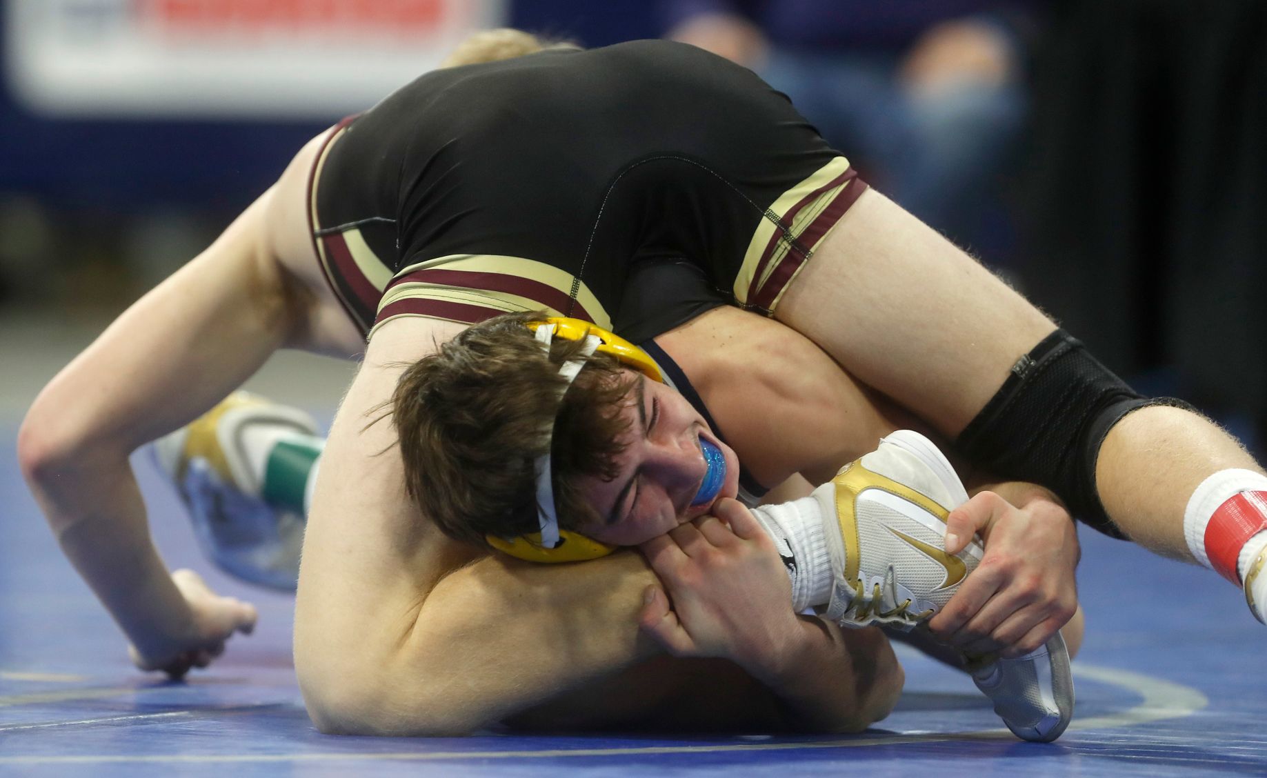 Championship round of state wrestling